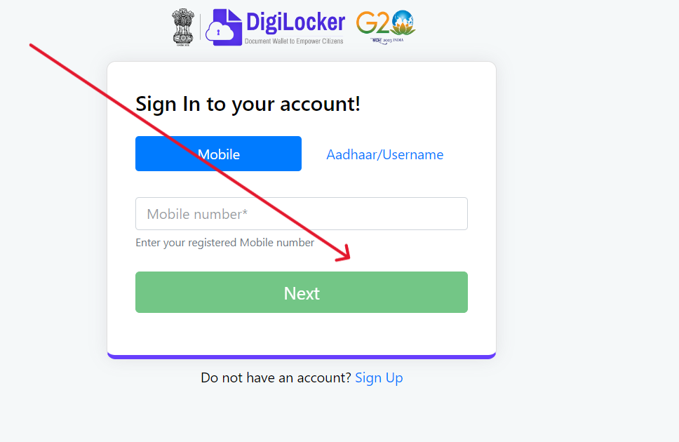 Download Aadhar Card from DigiLocker